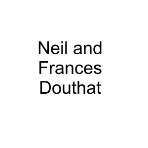 Neil and Frances Douthat